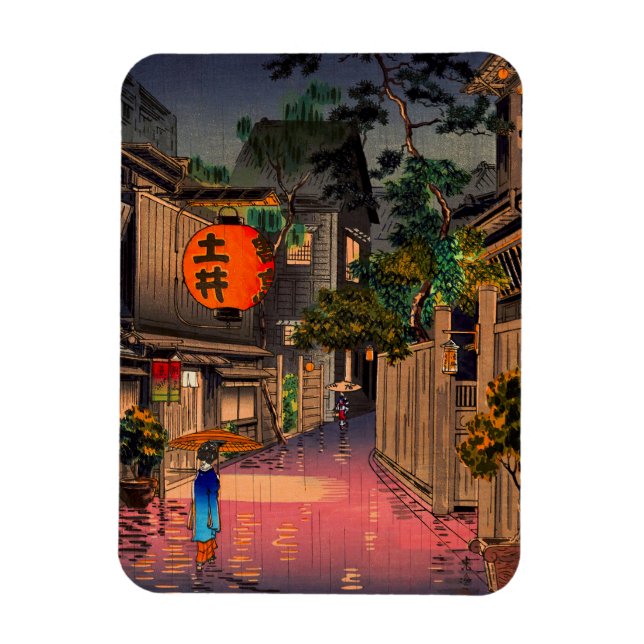 Íman Tsuchiya Koitsu - Noite em Ushigome (Vertical)