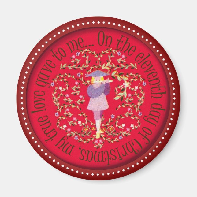 Íman Tubagem de 11 pinos (Frente)