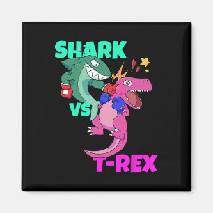 Íman Tubarão Vs Dinossauro T Rex Luvas Para Crianças Ra