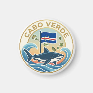 Íman Tubarões Azuis - Cabo Verde