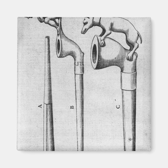 Íman Tubos Fumantes (Frente)