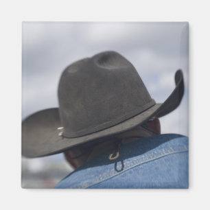 Íman Tucson, Arizona. Chapéus de cowboy em uso no
