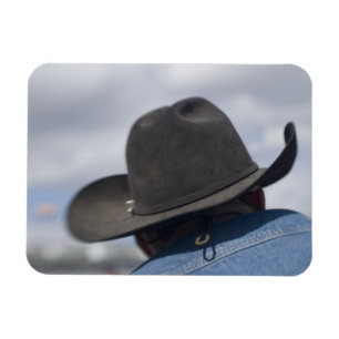 Íman Tucson, Arizona. Chapéus de cowboy em uso no