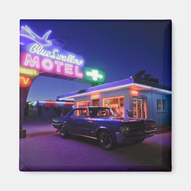 Íman Tucumcari, Novo México, Estados Unidos. 66 2 (Frente)