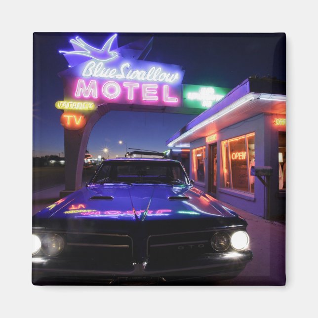 Íman Tucumcari, Novo México, Estados Unidos. Rota 66 (Frente)