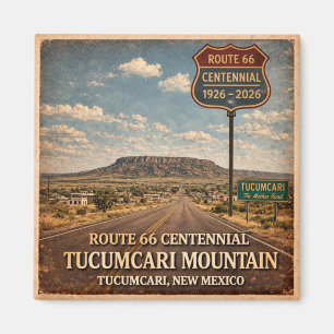 Íman Tucumcari Route 66 Decoração de Geladeira Lembranç