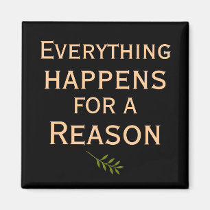 Íman Tudo acontece para um ímã da razão