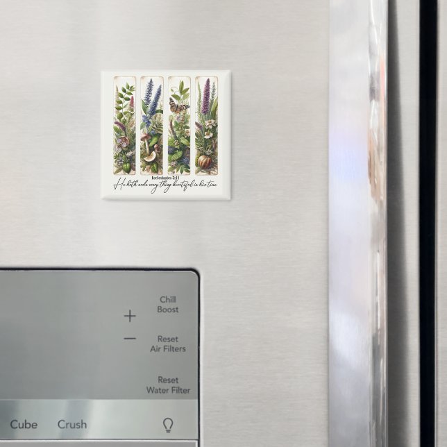 Íman Tudo belo no Seu tempo botânico (In Situ (Fridge))