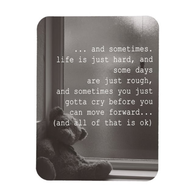 Íman Tudo bem não ser um bom Magneta de Incentivo (Vertical)