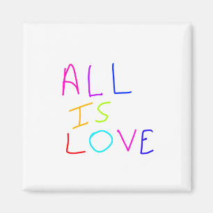 Íman Tudo é amor, orgulho colorido do arco-íris LGBTQ g