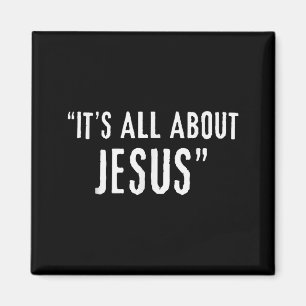 Íman Tudo É Sobre Jesus Patriota Cristão
