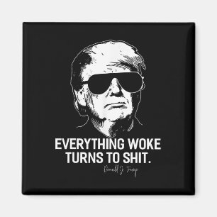 Íman Tudo engraçado Trump Woke se transforma em polític