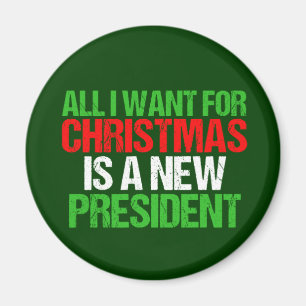 Íman Tudo o que quero para o Natal é um novo president
