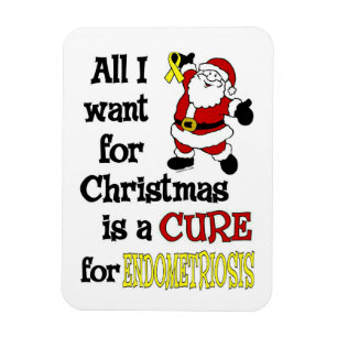 Íman Tudo que eu quero para a endometriose do Natal…