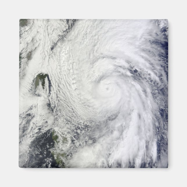 Íman Tufão Chaba no mar das Filipinas (Frente)