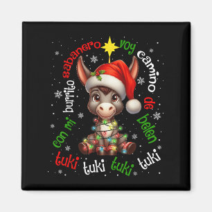 Íman Tuki Tuki Mi Burrito Sabanero Mexicano Xmas