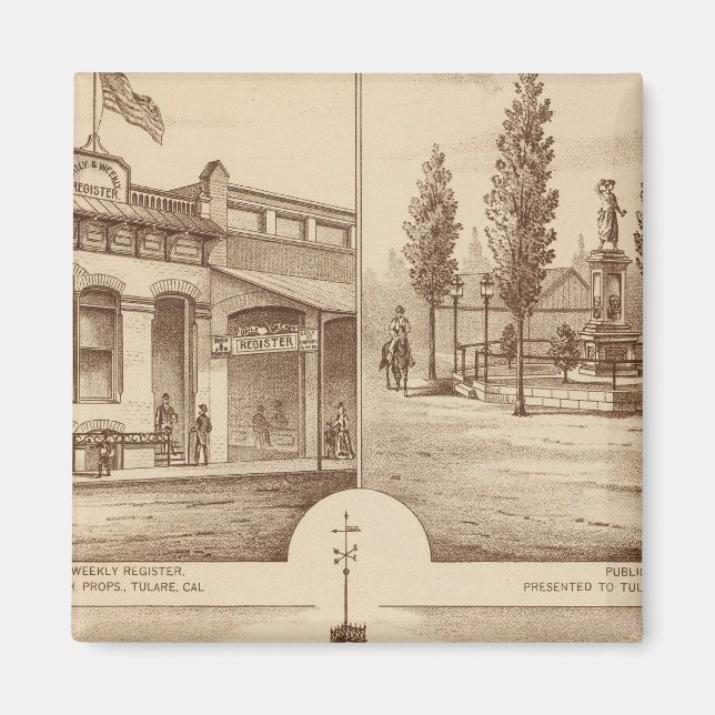 Íman Tulare School, Califórnia (Frente)