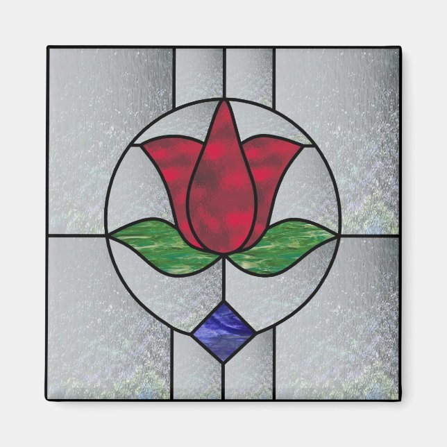 Íman Tulip Magnet vitoriano (Frente)