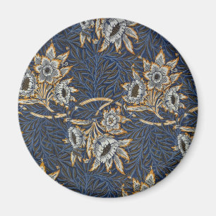 Íman Tulipa de William Morris com padrão de salgueiro e