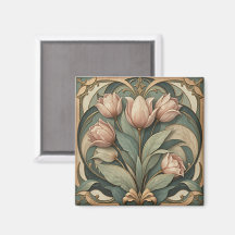 Tulipas Art Nouveau