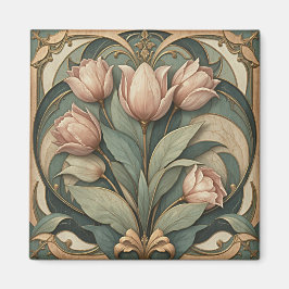 Íman Tulipas Art Nouveau