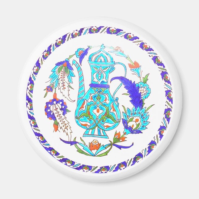 Íman Tulipas e Turquia (Frente)