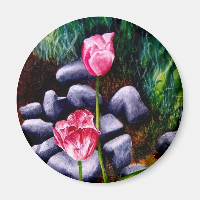Íman Tulipas Magnet (Frente)
