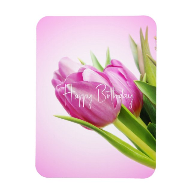Íman Tulipas rosa (Vertical)
