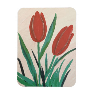 Íman Tulipas Vermelhas