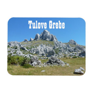 Íman Tulove Grede, montanhas de Velebit, Dalmácia,