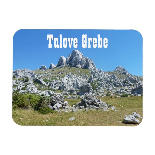 Íman Tulove Grede, Montanhas de Velebit, Dalmácia, Croá (Horizontal)