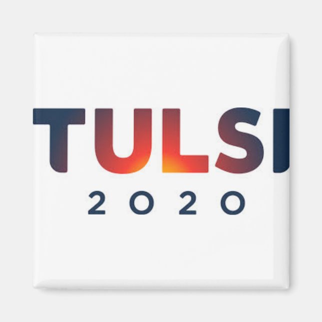 Íman Tulsi Gabbard para o Presidente 2020 (Frente)