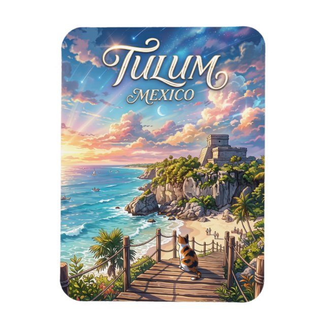 Íman Tulum México (Vertical)