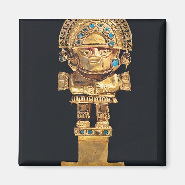 Íman Tumi ou faca cerimonial sob a forma de (Frente)