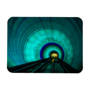 Íman Túnel ferroviário azul, Singapura
