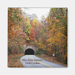 Íman Túnel no Blue Ridge Parkway da Carolina do Norte,
