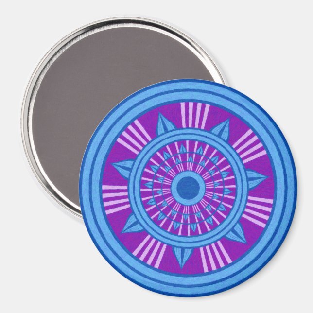 Íman Túnel Vision Mandala (Front/Back)