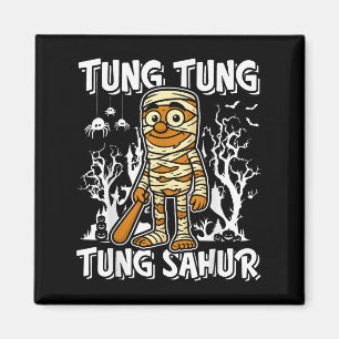 Íman Tung Tung Tung Sahur Halloween Múmia Cérebro Itali