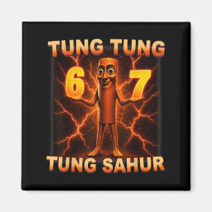 Íman Tung Tung Tung Sahur Six Seven 67 Meme Para Crianç