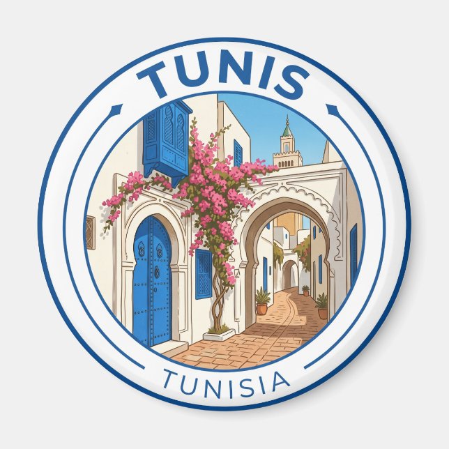 Íman Túnis Antiga Tunísia (Frente)