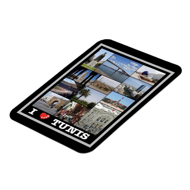 Íman Tunis - I Love - Tunísia - (Left Side)