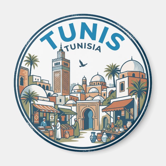 Íman Túnis Tunísia (Frente)