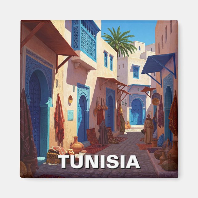 Íman Tunis Tunísia Viagem (Frente)