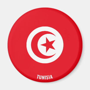 Íman Tunisia Flag Charming Patriotic