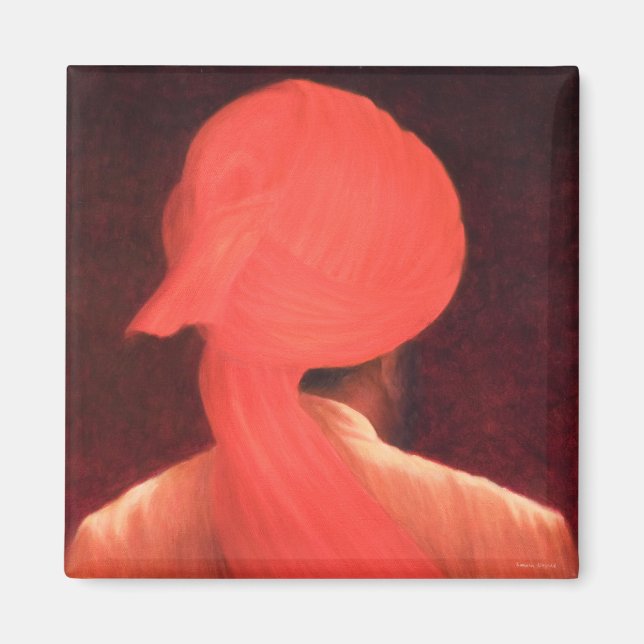 Íman Turban estranho (Frente)