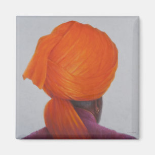 Íman Turbante 2014 do açafrão