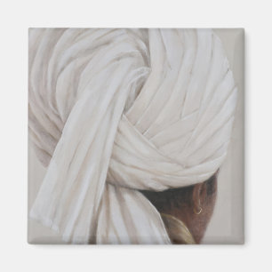 Íman Turbante branco 2014