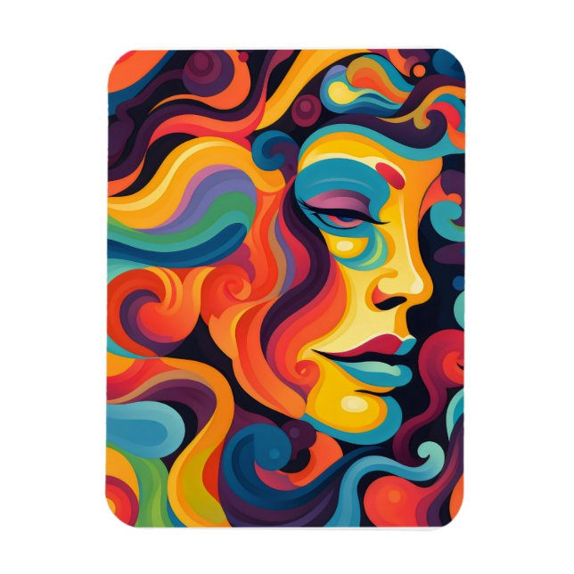 Íman Turbilhão Vibrante de Emoções (Vertical)