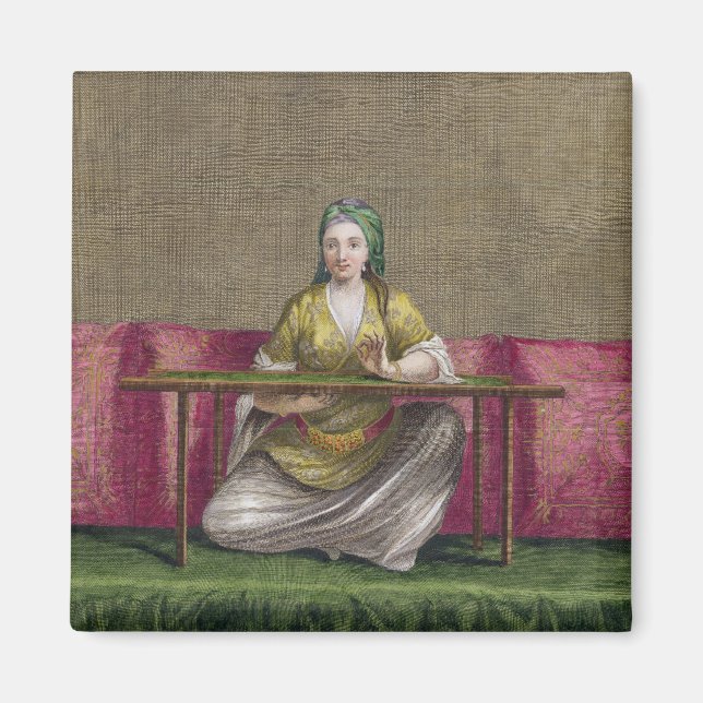 Íman Turca, bordado, século 18 (gravina (Frente)