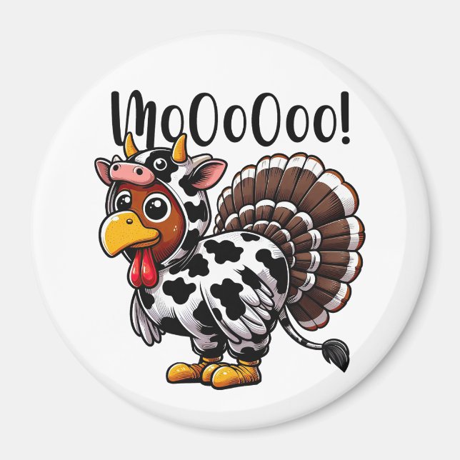 Íman Turca Moo Magnet (Frente)